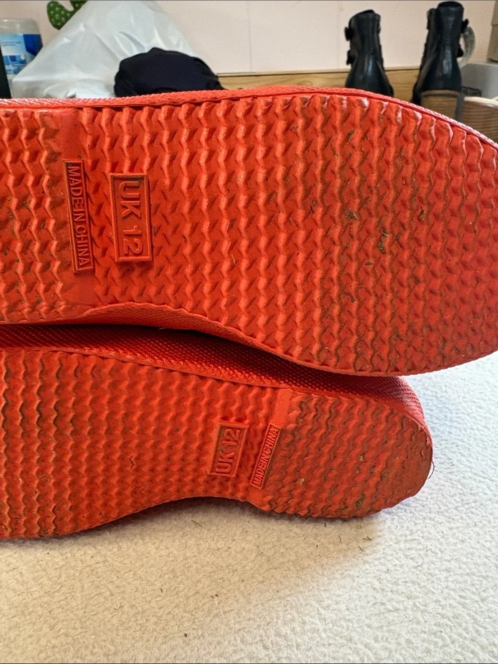 Hunter Kids orange red gloss